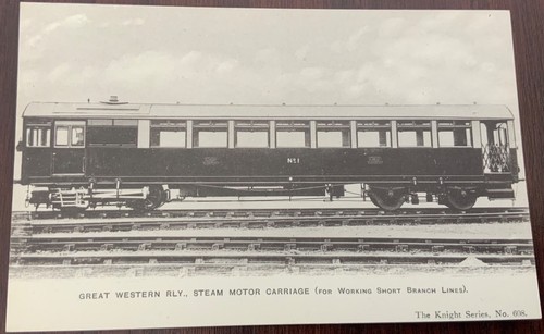 Gwr steam motor carriage 1 - carriage, no