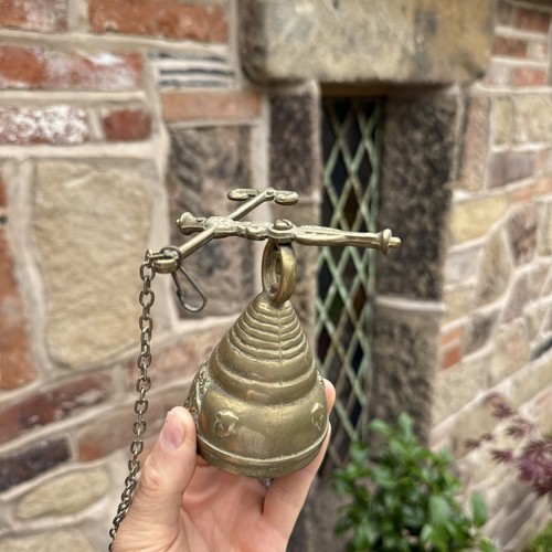 Vintage brass bell - vintage,