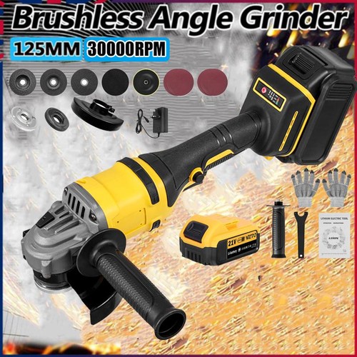 Cordless angle grinder with - cordless,