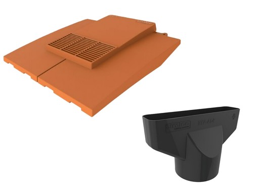 Timloc plain tile - vent, x