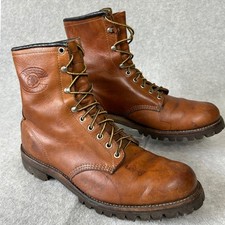 Vintage Chippewa Logger Boots