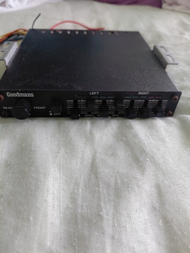 Goodmans 1980s car stereo - goodmans,
