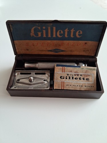 Gillette safety razor - razor, in
