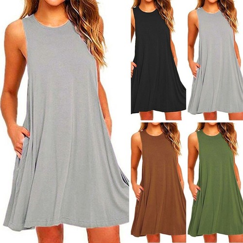 Women sleeveless long - sleeveless, sleeve