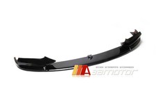 Gloss Black Performance Front Bumper Splitter fit for BMW F10 5-Series M Sport