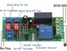 Adjustable ON/OFF Delay Relay switch Infinite Loop Cycle Time Timer, 220V,230V 