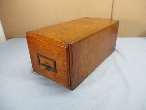 Vintage oak wood index recipe - vintage,