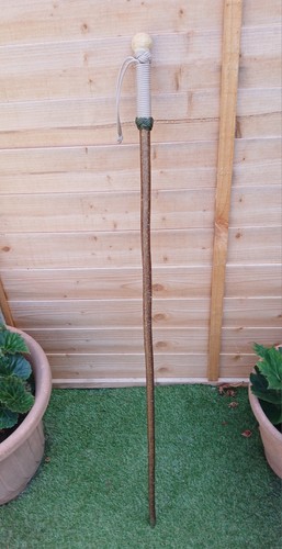 Hand crafted hazel walking - hand,