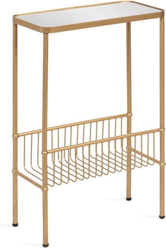 Modern glam gold mirrored - glam,