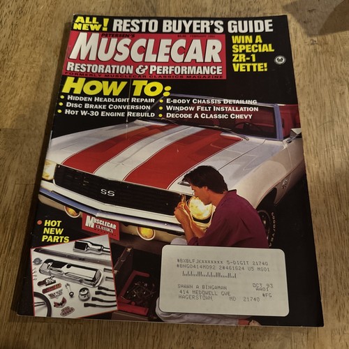 Muscle cars restoration - muscle,