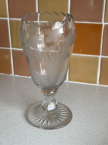 Celery vase cut glass - vase,