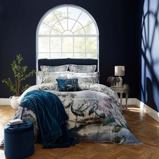 Dorma Lagoon Double Duvet Cover + 2 Oxford Pillowcases Set 100% Cotton BNIP