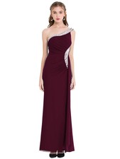 Women's One Shoulder Ruching