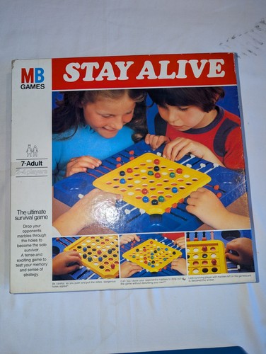 Vintage stay alive - alive, board