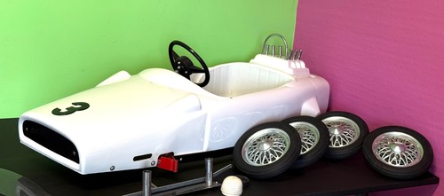Vintage 70s gimca pedal car - pedal,