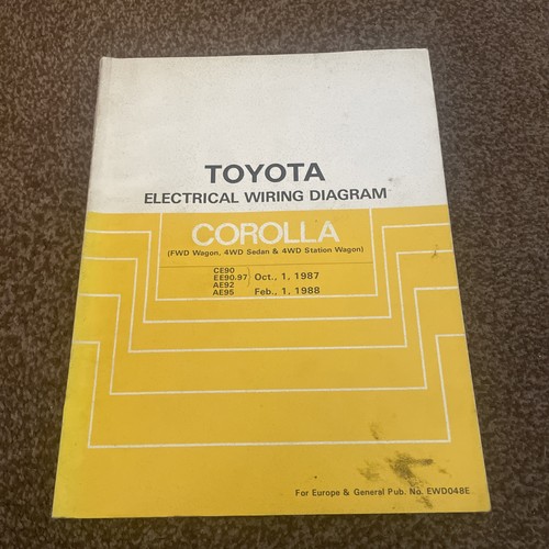 Toyota corolla ce90 ee90 ae92 - ce90,