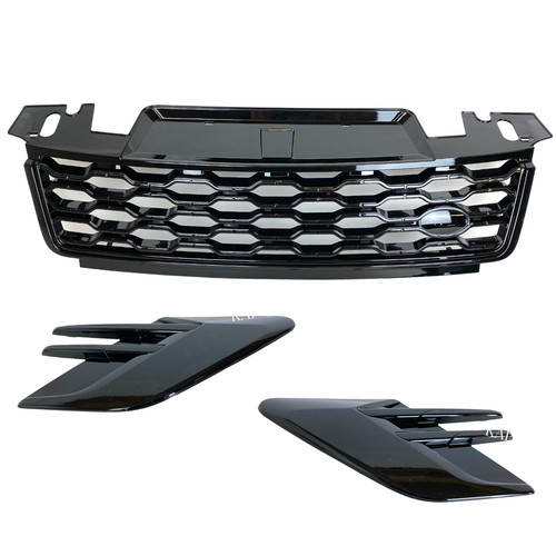 Front grille side vents - grille,