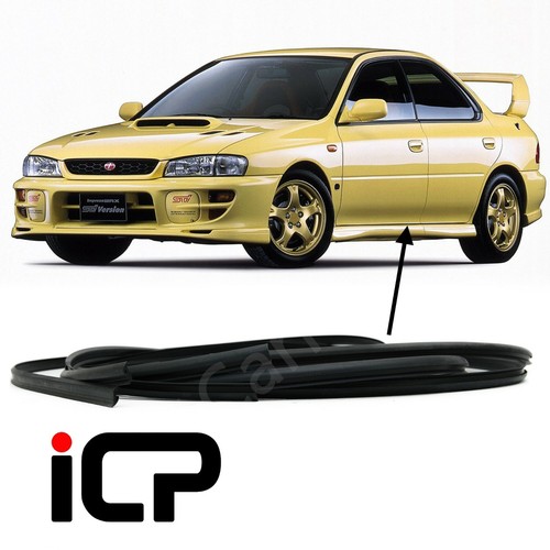 Black side sill body seal - black,