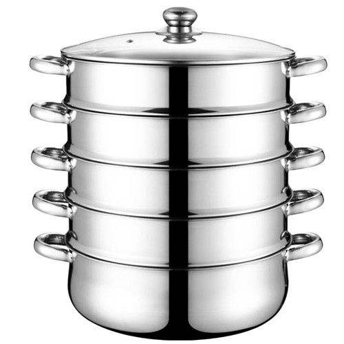 Tier steamer pot 28cm - 5,