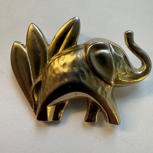 Kenzo jungle elephant brooch - kenzo,