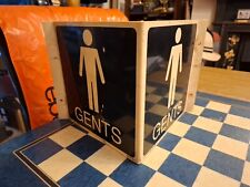 Vintage 1980s Acrylic 2 Sided