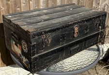 Antique Wooden And Cloth