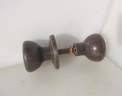 Vintage bakelite door knobs - vintage,