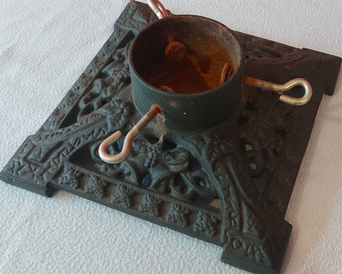 Vintage large heavy - cast, iron