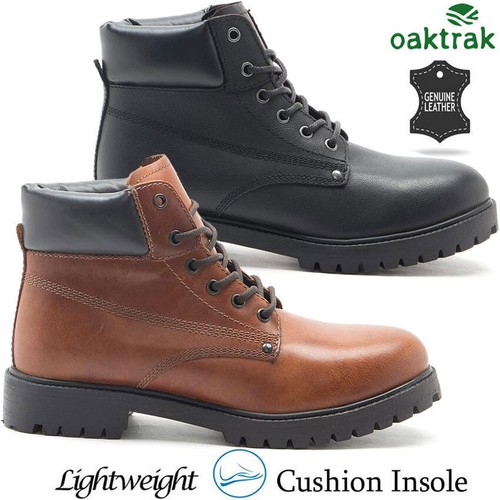 Mens leather boots walking - leather,