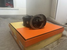 Black Holo Gucci Belt  Men’s