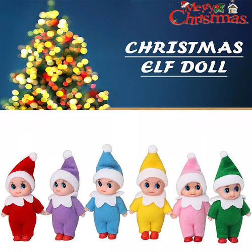 6pcs christmas elf doll on - elf,