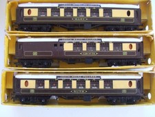 3 x Triang Pullman cars No. 79, MARY, RUTH -  partially boxed