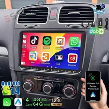 DAB+ 9" Apple CarPlay For VW