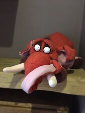 Vintage 1998 Mattel Disney Tarzan Trunk Trick Tantor Elephant Soft Plush Toy 12"