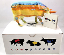 Cow Parade Figurine + Tag + Box 9174 Vincent Van Cogh Westland Giftware 2000 Y2K
