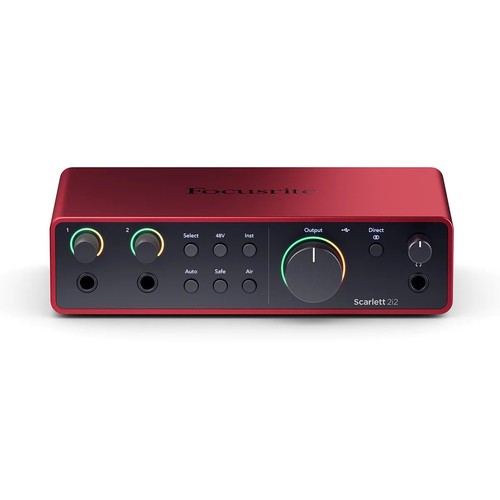 Focusrite scarlett 2i2 4th - focusrite,