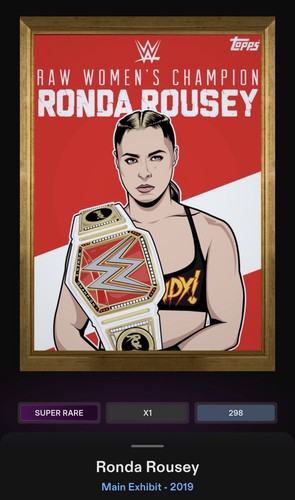 2019 topps slam digital ronda - digital,