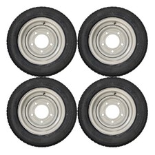 4x 185/60R12 Trailer Wheel 5