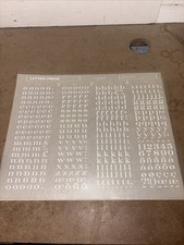 Vintage Mecanorma Letraset