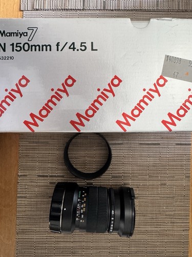Mamiya 150mm 5 l lens - 7,