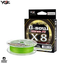 YGK G-SOUL X8 Upgrade Fishing Line Braided PE Fishing Line 150m/200m