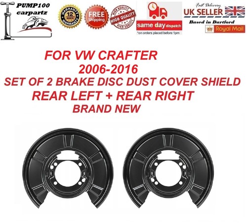 Rear brake disc - disc, dust