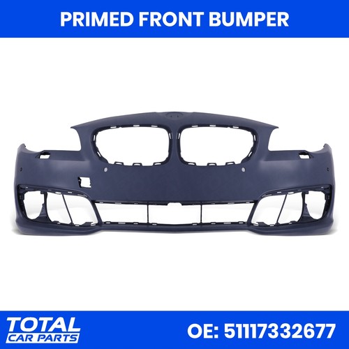 Primed front bumper - primed, &