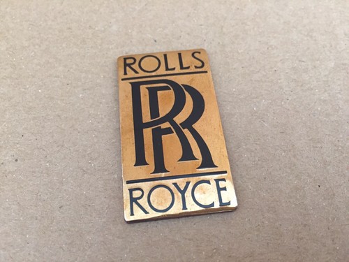 Rare pre war roll royce - pre, brass