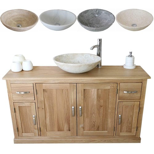 Bathroom vanity unit oak - vanity,
