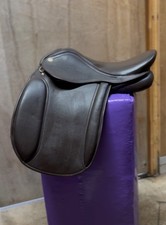 Showing Saddle Brown ~ 16” With SaddlePads, Stirrups etc, Inc