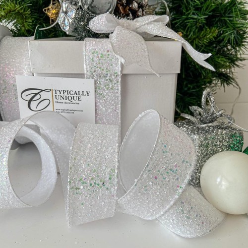 New christmas ribbon sparkle - ribbon,