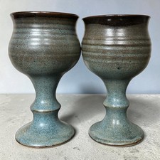 2 Vintage Studio Art Pottery