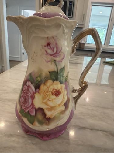 Antique china coffee pot - china,