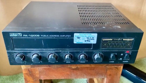 Interm 1000b public address - interm, pa-1000b
